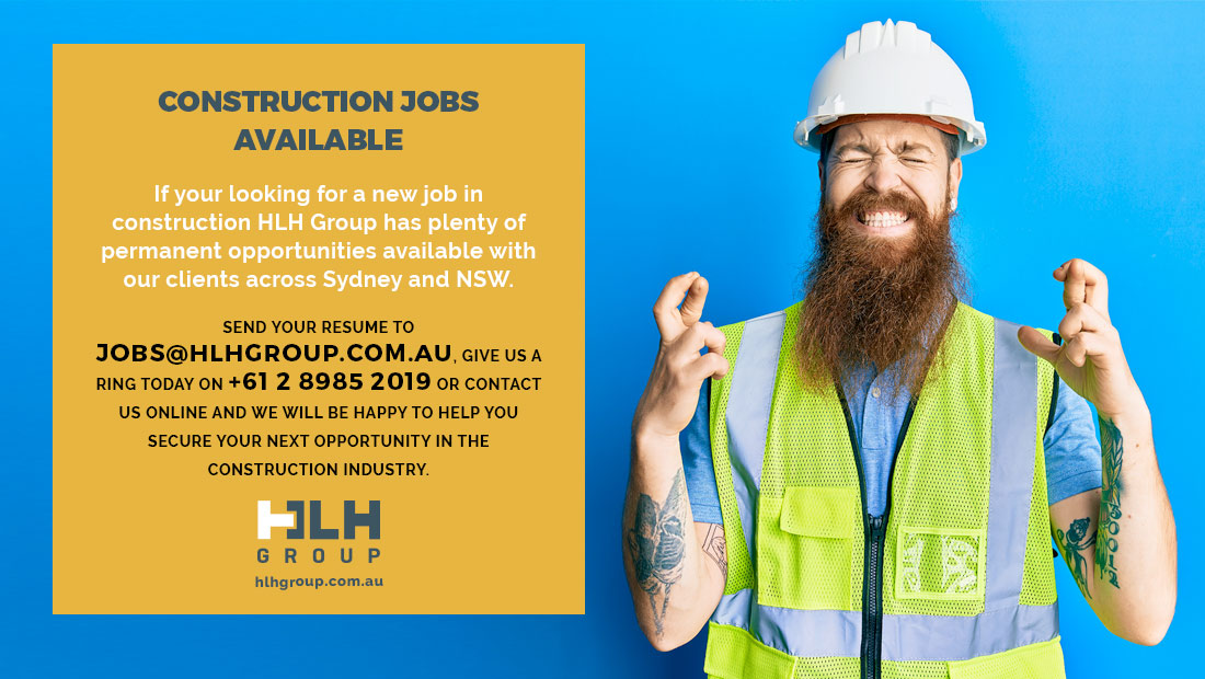 Construction Job Available Sydney - Labour Hire HLH