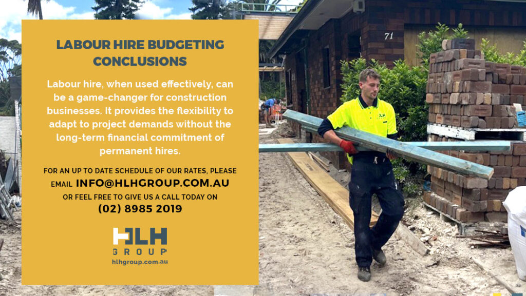 Labour Hire Budgeting Tips Financial Planning in Construction