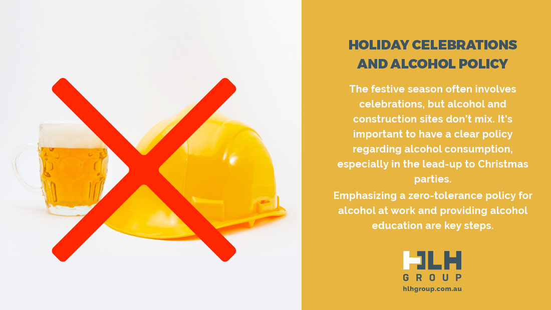 Holidays Celebration and Alcohol Policy Sydney - HLH Group