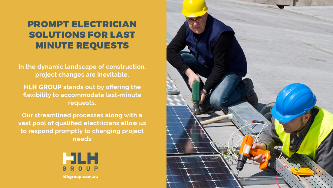 Prompt Electrician Solutions Last Minute Request - Labour Hire Sydney