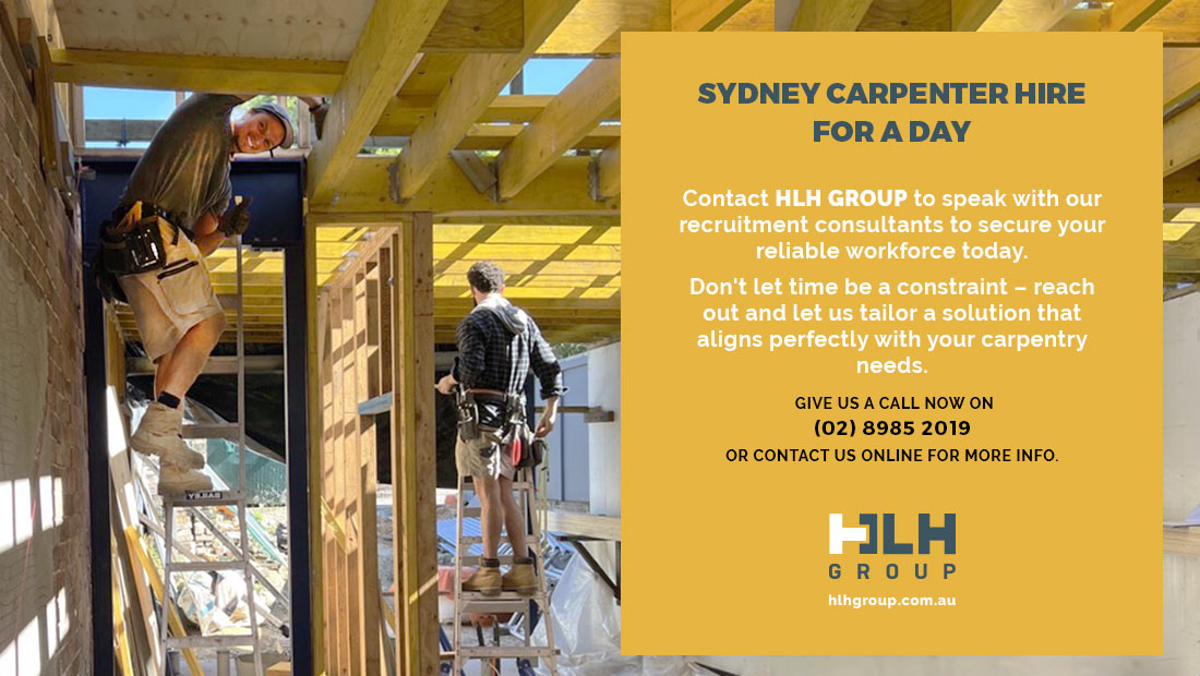Sydney Carpenter Hire For a Day - HLH Group