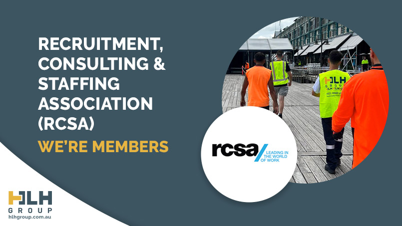Recruitment, Consulting & Staffing Association (RCSA) - We're Members