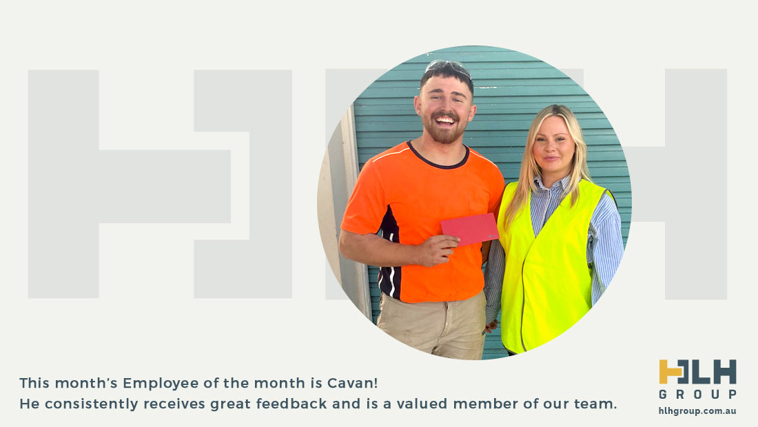 Employee of the Month - April 2024 - Cavan - HLH Group