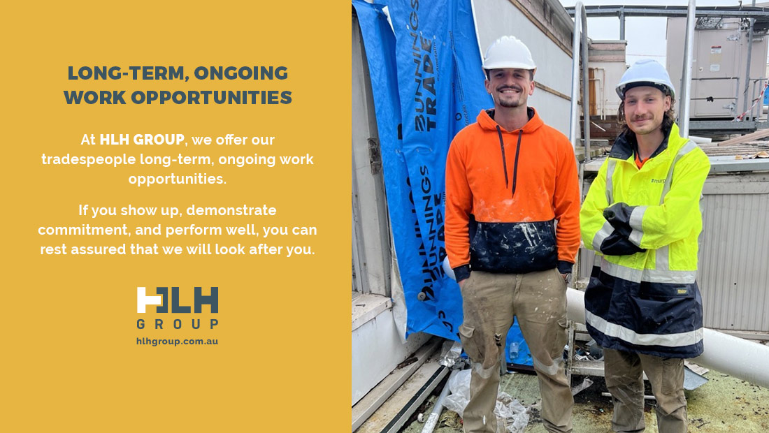 Long Term Construction Jobs Opportunities - HLH Group