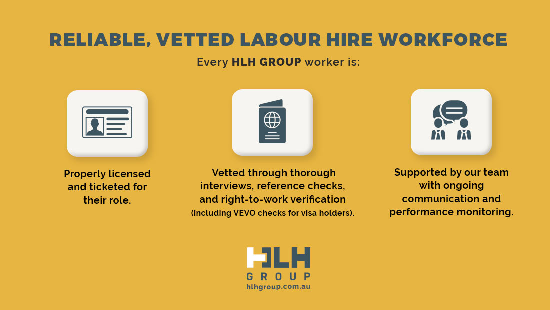 Reliable, Vetted Labour Hire Workforce - HLH Group