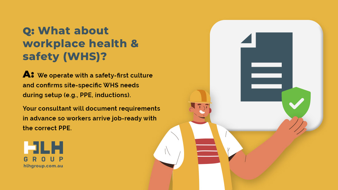 What about workplace health safety WHS - HLH Group