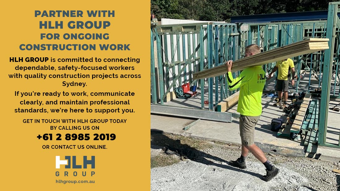 Ongoing Construction Work Sydney HLH Group
