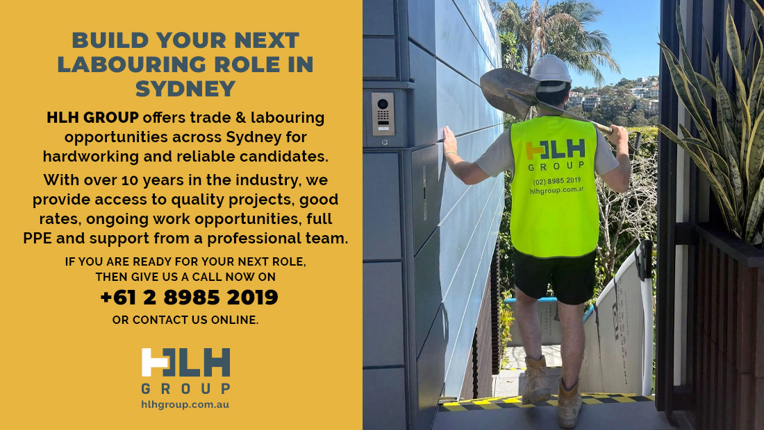 Build Your Next Labouring Role Sydney - HLH Group