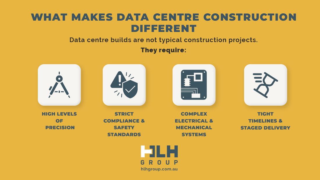 What Makes Data Centre Construction Different - HLH Group