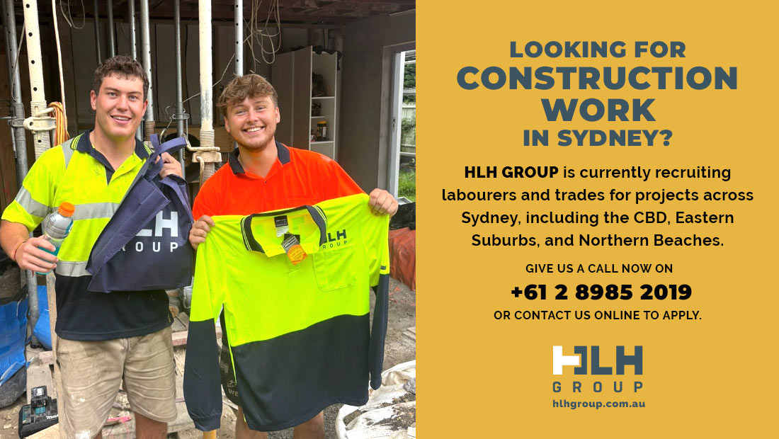 Looking Construction Work Sydney - HLH Group