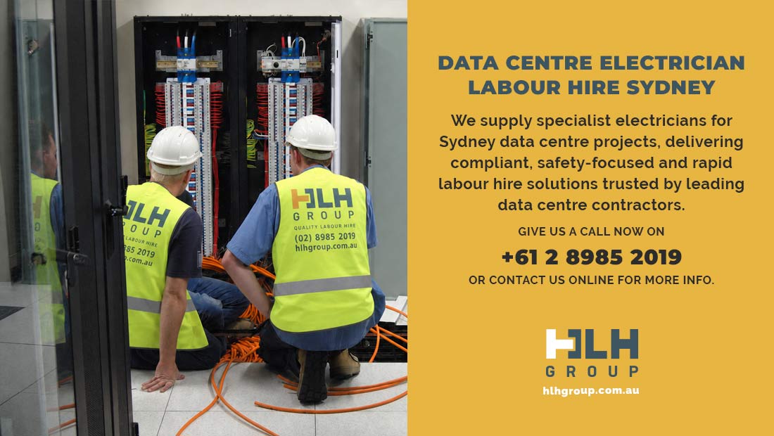 Data Centre Electrician Labour Hire Sydney - HLH Group