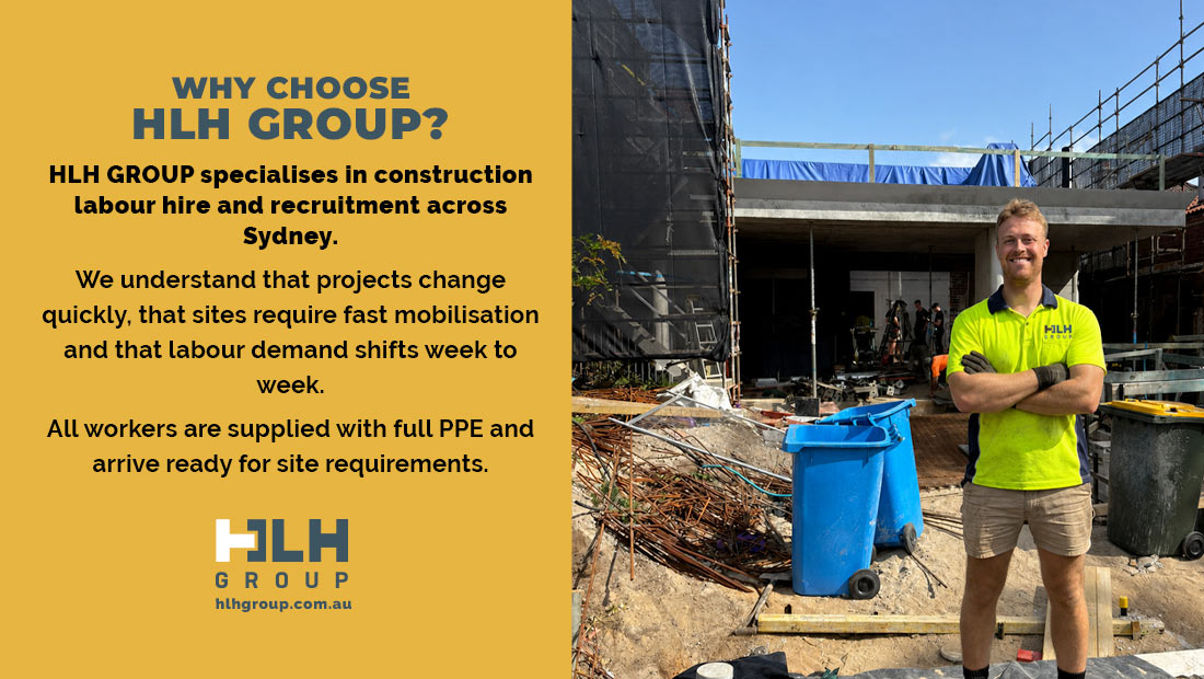 Why Choose HLH Group Labour Hire Construction Sydney