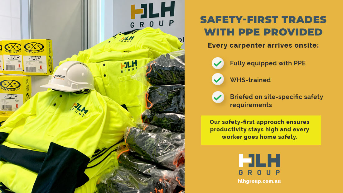 Safety-First Trades With PPE Provided HLH Group Sydney