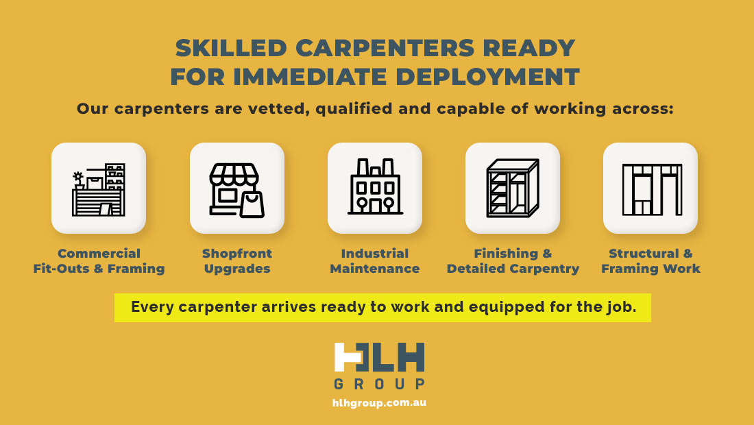 Skilled Carpenters Ready for Immediate Deployment - HLH Group Sydney